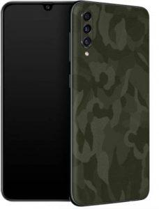 shamima Samsung Galaxy A50s (Back+Side+Camera) Mobile Skin (MULTIGREEN)