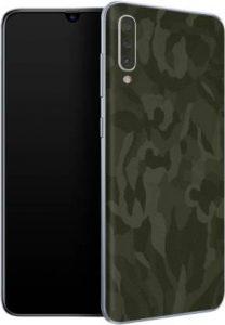 shamima Samsung Galaxy A70 (Back+side+camera Mobile Skin (MULTI GREEN)