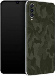 shamima Samsung Galaxy A70s (Back+Side+Camera) Mobile Skin (MULTIGREEN)