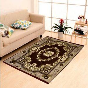 Home Shop Multicolor Cotton Carpet (121 cm, X 183 cm, Rectangle)