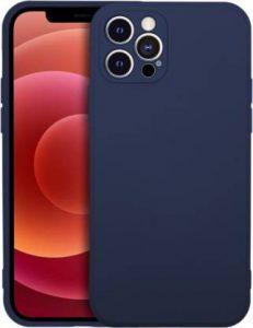 Ineix Back Cover for iPhone 12 Pro (Blue, Silicon)