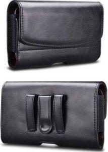 Shock Proof Pouch for Huawei Y6 (2019) (Black, Holster)