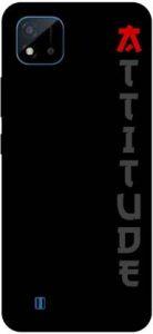Bluvver Back Cover for Realme C20,RMX3061, Printed Attitude Image Back Cover (Multicolor, Hard Case)