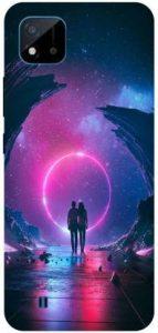 Bluvver Back Cover for Realme C20 (Multicolor, Hard Case)