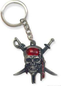 The shopping tunnel skeleton face keychain for car bike & home keys Key Chain
