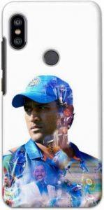 SKYCO Back Cover for SKYCO back cover for Xiaomi Redmi Note 6 Pro - DHONI-MAHI LOVE (Multicolor, Hard Case)