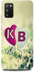 Ignite Back Cover for SAMSUNG M02s, K LOVES B NAME,K NAME, B LETTER, ALPHABET,K LOVE B NAME (Multicolor, Hard Case)