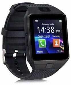 Sai Enterprises DZ09.........w Smartwatch (Black Strap, Free Size)
