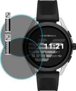 EJZATI Screen Guard for Armani Matteo Digital Men's Watch-ART5021 (Pack of 2)