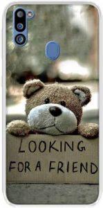SWAGMYCASE Back Cover for Samsung Galaxy M21 2021 (Multicolor, Silicon)