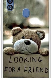 SWAGMYCASE Back Cover for Samsung Galaxy M21 2021 (Multicolor, Silicon)