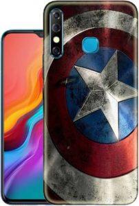 Snazzy Back Cover for Infinix Hot 8 Pro (Multicolor, Grip Case, Silicon)
