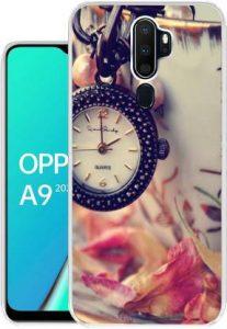 Snazzy Back Cover for Oppo A9 2020 (Multicolor, Grip Case, Silicon)
