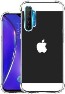 Snazzy Back Cover for Realme XT (Black, Shock Proof, Silicon)