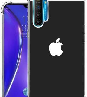 Snazzy Back Cover for Realme XT (Black, Shock Proof, Silicon)