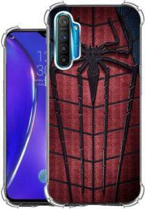Snazzy Back Cover for Realme XT (Red, Shock Proof, Silicon)