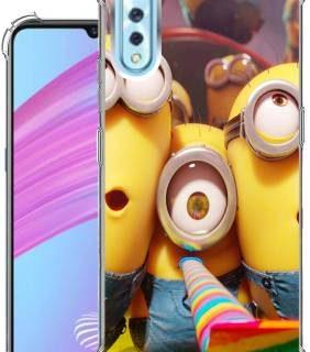 Snazzy Back Cover for Vivo S1 (Multicolor, Shock Proof, Silicon)