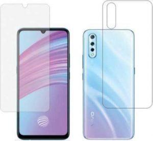 SOLIVAGANT Front and Back Tempered Glass for Vivo S1 (Pack of 2)