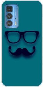 Lovecase Back Cover for Motorola Edge 20 Pro, Moto Edge 20 Pro (Blue, Dual Protection, Silicon)