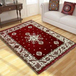 Bhoriaprints Multicolor Cotton Carpet (121 cm, X 183 cm, Rectangle)
