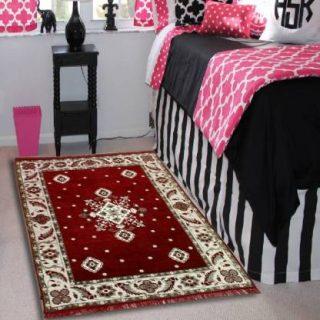 MSB FAB Multicolor Cotton Carpet (121 cm, X 183 cm, Rectangle)