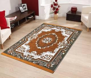 Shiv Multicolor Cotton Carpet (121 cm, X 183 cm, Rectangle)