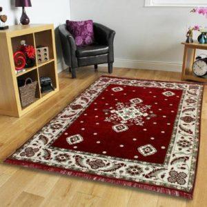Home Shop Multicolor Cotton Carpet (121 cm, X 183 cm, Rectangle)
