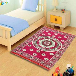 MSB FAB Multicolor Cotton Carpet (121 cm, X 183 cm, Rectangle)