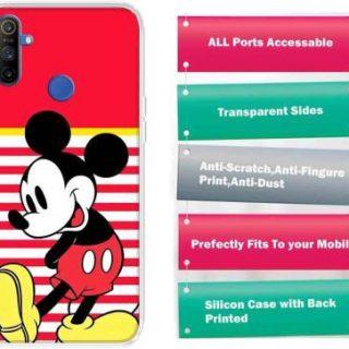 SWAGMYCASE Back Cover for Realme Narzo 10A, Realme Narzo 20A (Multicolor, Silicon)