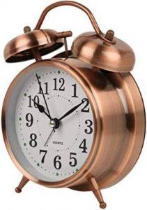 PARAM SALES AGENCY Analog Gold Clock
