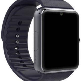 TECHNO FROST Techno GT Smartwatch Smartwatch (Black Strap, Regular)