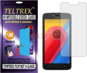 TELTREK Tempered Glass Guard for MOTO C (Flexible, Unbreakable) (Pack of 1)