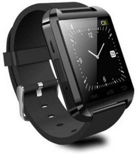 TECHNO FROST Techno Frost U-8 Smart Watch Smartwatch (Black Strap, Large)