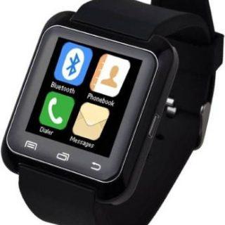 TECHNO FROST Techno Frost U-8 Smart Watch Smartwatch (Black Strap, Large)
