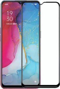 Dolphin Edge To Edge Tempered Glass for Oppo Reno 3 real sensitivity (Pack of 1)