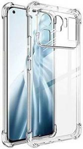 BRENZZ Back Cover for Mi 11 Ultra (Transparent, Shock Proof, Silicon)