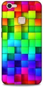 UNIQUE CREATION Back Cover for VIVO V7 Plus (Multicolor, Hard Case)