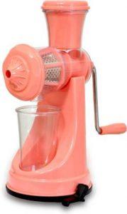 VR Plastic Hand Juicer Healthy Lifestyle fruit (Pink Pack of 1)