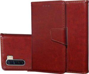 Unistuff Back Cover for Oppo A91 (Brown, Dual Protection)