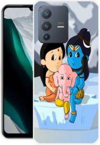 PRK Back Cover for Vivo V23 Pro-5G (Multicolor, Silicon)