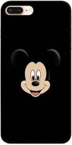 Vediart Back Cover for Apple iPhone 7 Plus (Black, Hard Case)