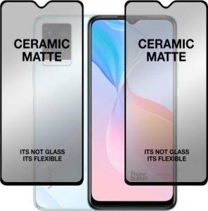 PhoneBukket Edge To Edge Screen Guard for Vivo Y21A (Pack of 2)