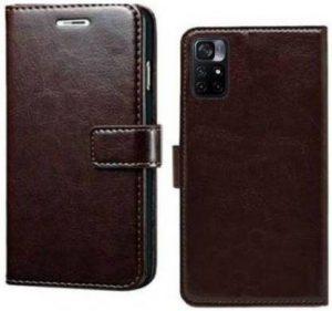 RidivishN Back Cover for Xiaomi 11i, Mi 11i, Redmi 11i,Xiaomi 11i in Cases & Covers (Brown, Dual Protection)