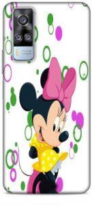 Keviv Back Cover for VIVO Y51, Vivo Y51A, Vivo Y31, Vivo Y51 2020, Vivo Y31 2020 (Multicolor, 3D Case)