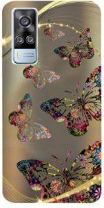 Mobismart Back Cover for Vivo Y51a (Multicolor, Waterproof, Silicon)