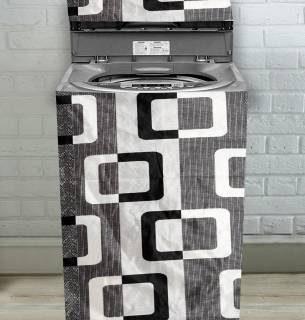 Kanushi Industries Top Loading Washing Machine Cover (Width: 55 cm, Multicolor)
