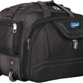 (Expandable) Lightweight Waterproof Luggage Travel Duffel Bag with two wheels Duffel With Wheels (Strolley)