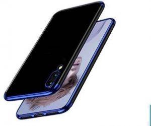Winkel Back Cover for Samsung Galaxy A50 (Blue, Grip Case)
