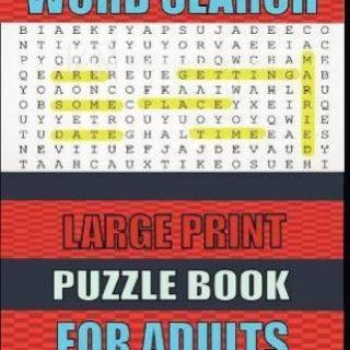 Word Search Large Print Puzzle Book For Adults (English, Paperback, Print House Kr)
