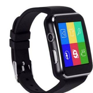 TECHNO FROST X6 Smartwatch 130 Smartwatch (Black Strap, Free size)